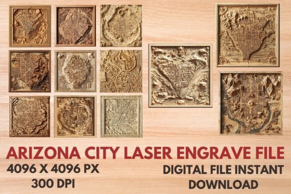 Arizona City Laser Engrave File: Your Creative Toolkit