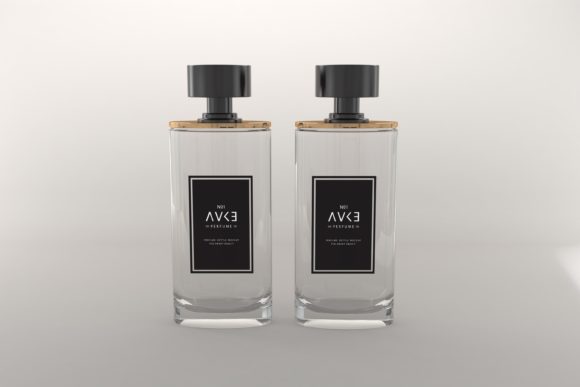Perfume Two Bottle Mockup: A Premium Design Asset