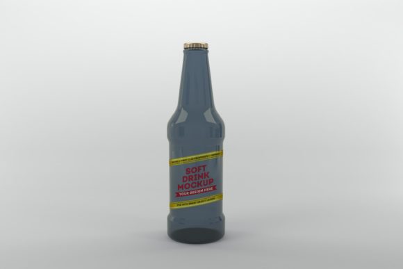 Soft Drink Bottle Mockup