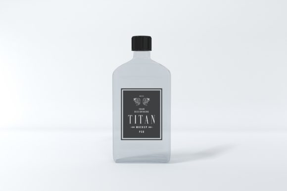 Titan Bottle Mockup: Elevate Your Packaging Design